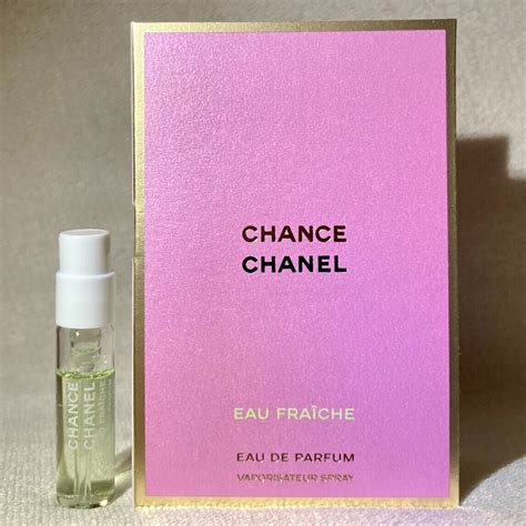 chanel chance sampler.